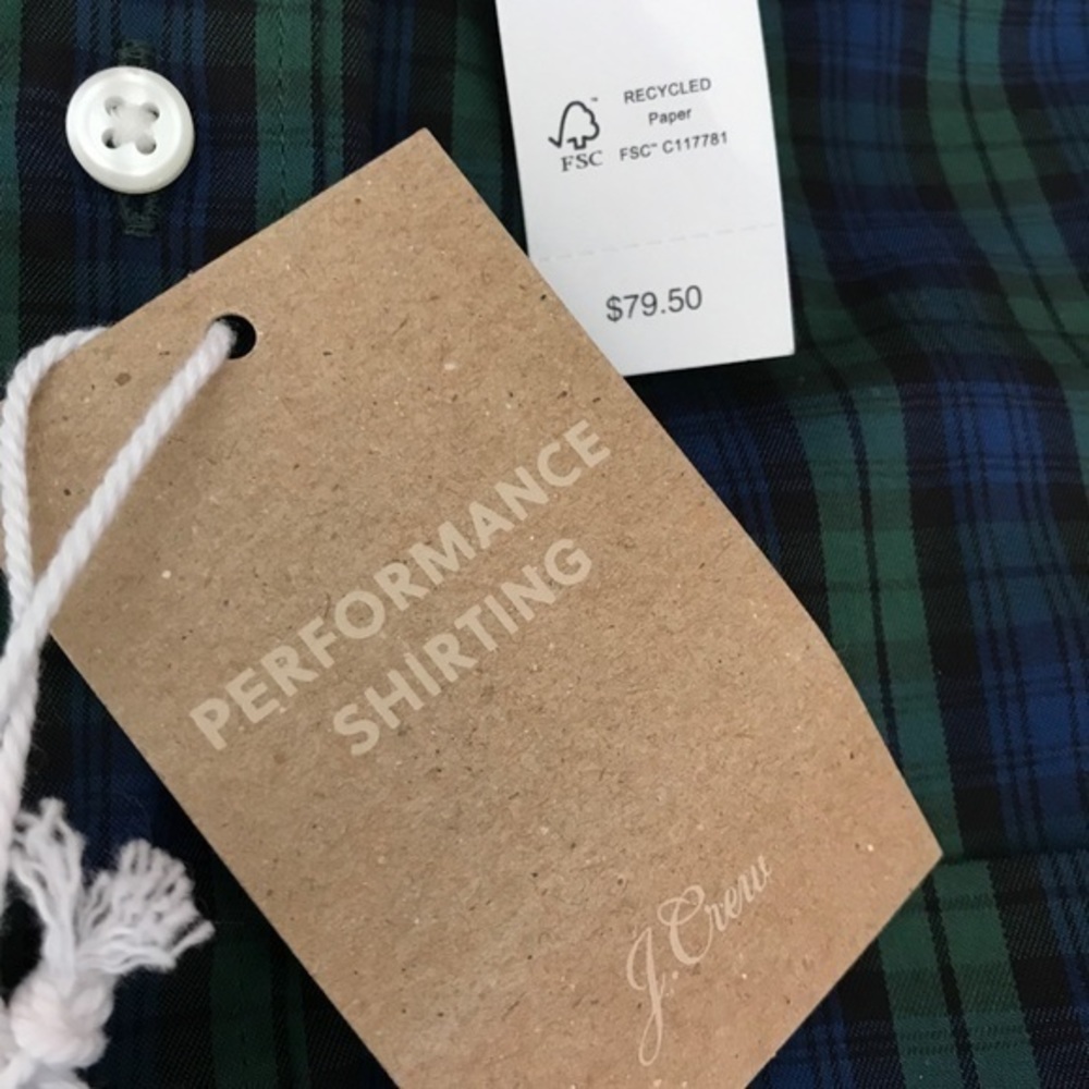 J. Crew Performance Twill Men's Shirt - Picture 6 of 7
